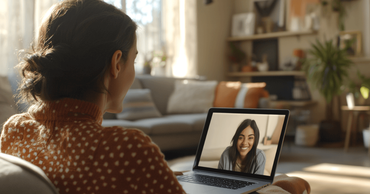 Parents interviewing a potential nanny for newborn care at home.