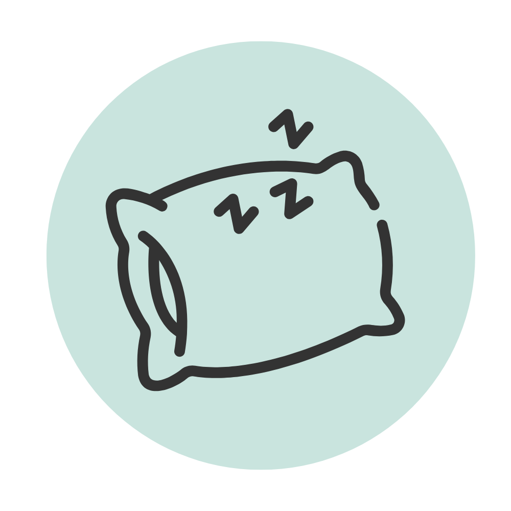 Safe sleep and SIDS training icon for nannies and caregivers